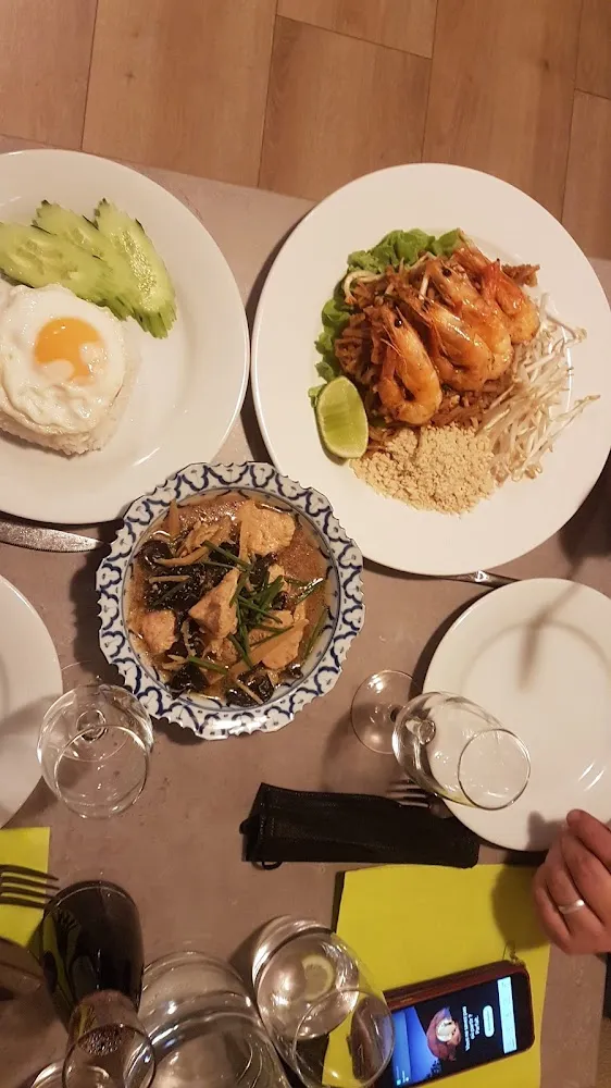 Pad Thaï & Poulet Gingembre