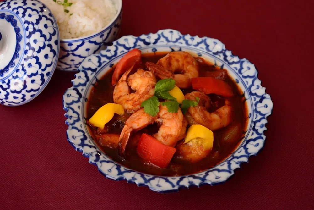 Sauté Crevettes Prik PAO